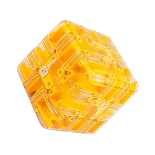 Großer Labyrinth 3D -Puzzle -Labyrinth Cube - Einbindete Hirnteaserspielzeug, 3D -Gehirnlabyrinthspiele Brain Teaser -Spiel, Räumliches Bewusstsein Gehirntraining Spielzeug von Yabauuop