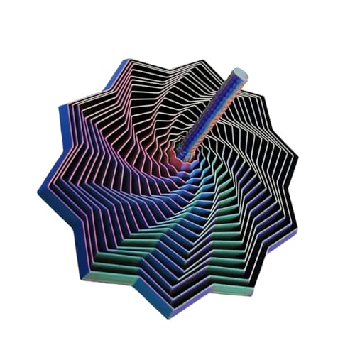 Yabauuop 3D Gedrucktes Fidget Hexagon Spielzeug, Spiralfidget Sechseckdreher Mit Griff, Taschenspiel Stressabbau Für Unterwegs Festtage Geschenkidee Yabauuop 3D Gedrucktes Fidget Hexagon Spielzeug, Spiralfidget Sechseckdreher Mit Griff, Taschenspiel Stressabbau Für Unterwegs Festtage Geschenkidee von Yabauuop