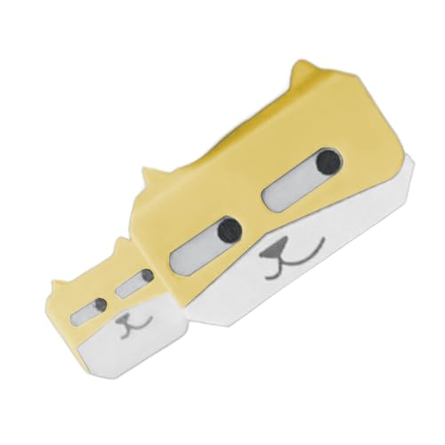 Yabauuop Fidget Cutter Spielzeug - Spielzeug Mit Hundekopf Form Taschenformat Sensorik Cutter,Lustige Geschenkideen Für Kleinkinder Tägliches Reisen Pendeln Frauen Teens Arbeit Entspannung Zuhause von Yabauuop