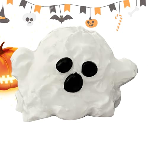 Yabauuop Halloween Quetschspielzeug | Silikon Geister Quetschmodell Für Erwachsene - Langsam Zurückformendes Kneiftoy, Partygeschenk Für Jugendliche Erwachsene Kinder Mädchen von Yabauuop