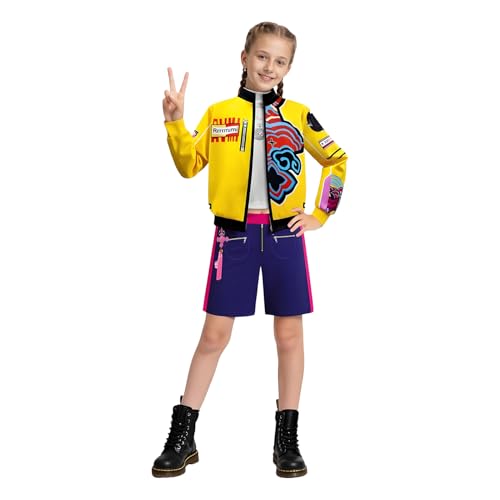 Yabauuop Kinder Cosplay,Halloween Party Cosplay Outfit Vollständiges Set - Kleidung Verkleiden Rollenspiel Outfits Für Bühnenauftritt Teen Karneval Frauen Themenparty Halloween Kinder Yabauuop Kinder Cosplay,Halloween Party Cosplay Outfit Vollständiges Set - Kleidung Verkleiden Rollenspiel Outfits Für Bühnenauftritt Teen Karneval Frauen Themenparty Halloween Kinder von Yabauuop