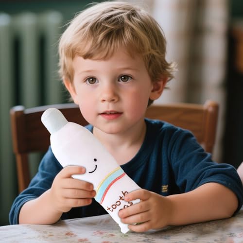 Yabauuop Kissen - Niedliches Weiches Zahn Kuscheltier,Spielzeug Für Kinder Mädchen Jugendliche Baby Geschenkidee Für Schule Freunde Familie von Yabauuop