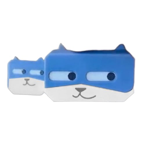 Yabauuop Knautschspielzeug Cutter,Spielzeug Mit Hundekopf Form Taschenformat Sensorik Cutter | Tragbares Beruhigungs Gadget Füllartikel Für Reisen Pendeln Arbeit Schule Zuhause Studio Erwachsene von Yabauuop