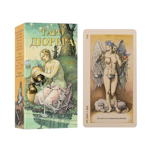 Yabauuop Tarotkarten | 78 Wahrsagekarten Für Tisch | Russisches Orakel Deck Tragbare Wahrsagerei Für Erwachsene Frauen Männer Zuhause Spirituelle Reise Yabauuop Tarotkarten | 78 Wahrsagekarten Für Tisch | Russisches Orakel Deck Tragbare Wahrsagerei Für Erwachsene Frauen Männer Zuhause Spirituelle Reise von Yabauuop
