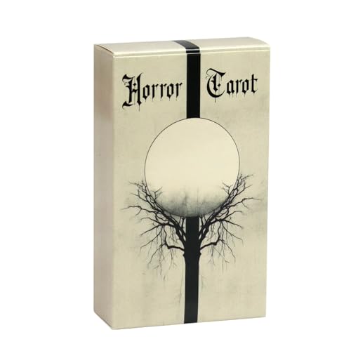 Yabauuop Themenorientiertes Tarot-Deck - 78-teiliges Tarot-Deck Mit Einzigartigem Design | Gotisches Zubehör Mystisches Spielmaterial Für Partys Treffen Frauen & Männer Yabauuop Themenorientiertes Tarot-Deck - 78-teiliges Tarot-Deck Mit Einzigartigem Design | Gotisches Zubehör Mystisches Spielmaterial Für Partys Treffen Frauen & Männer von Yabauuop