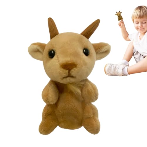 Yabauuop Tierhandpuppe, ausgestopfte Tierpuppen | Gefülltes Kleinkindtierplüschspielzeug - Playtime Supplies für das Storytelling Theatre Preschool Geburtstag von Yabauuop
