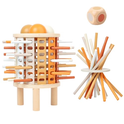 Yabauuop Toiling Turmspielzeug, Bausteine, balancierende Rätselspielzeug | Turmspielzeugbausteine ​​ - Pädagogisches Familienpuzzlespiel zum Geburtstag Weihnachten Neujahr Ostern von Yabauuop