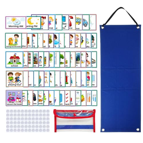 Yabauuop Visueller Zeitplan Für Kinder – Visuelle Aufklebertabelle Zum Verhalten Von Kindern – Wasserfester Und Stabiler Lernkalender Für Kinder, Aufgabentafel Für Gute Gewohnheiten Yabauuop Visueller Zeitplan Für Kinder – Visuelle Aufklebertabelle Zum Verhalten Von Kindern – Wasserfester Und Stabiler Lernkalender Für Kinder, Aufgabentafel Für Gute Gewohnheiten von Yabauuop