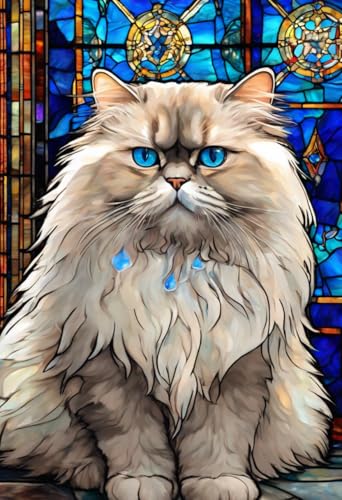 500 Puzzleteile für Erwachsene, Holzpuzzle für persische Katzen, herausfordernd, lustiges interaktives Lernspielzeug, 52,1 x 38,1 cm 500 Puzzleteile für Erwachsene, Holzpuzzle für persische Katzen, herausfordernd, lustiges interaktives Lernspielzeug, 52,1 x 38,1 cm von Yaesttie