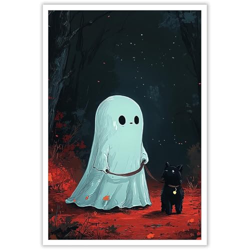 Fun Jigsaw Puzzle 500 Teile für Erwachsene Gothic Dark Fantasy Funny Halloween Cute Ghost Walking Dog Wooden Puzzles Forager Best Brain Exercisess 52.1 cmx38.1 cm Fun Jigsaw Puzzle 500 Teile für Erwachsene Gothic Dark Fantasy Funny Halloween Cute Ghost Walking Dog Wooden Puzzles Forager Best Brain Exercisess 52.1 cmx38.1 cm von Yaesttie
