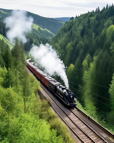 Fun Jigsaw Puzzle 500 Teile für Erwachsene Harz Nationalpark Brocken Eisenbahn Puzzle Geschenk für Home Office Dekoration Muttertag Neujahr Ostergeschenk 52.1 cmx38.1 cm Fun Jigsaw Puzzle 500 Teile für Erwachsene Harz Nationalpark Brocken Eisenbahn Puzzle Geschenk für Home Office Dekoration Muttertag Neujahr Ostergeschenk 52.1 cmx38.1 cm von Yaesttie