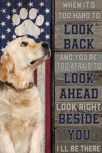 Lustiges Puzzle, 500 Teile für Erwachsene, Golden Retriever When It's Too Hard to Look Back and You're Too Afraid to Look Ahead Poster, Holz, pädagogische Puzzle-Dekorationen, Geschenk, 52,1 x 38,1 cm Lustiges Puzzle, 500 Teile für Erwachsene, Golden Retriever When It's Too Hard to Look Back and You're Too Afraid to Look Ahead Poster, Holz, pädagogische Puzzle-Dekorationen, Geschenk, 52,1 x 38,1 cm von Yaesttie