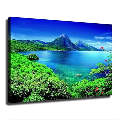 Lustiges Puzzle, 500 Teile für Erwachsene, St. Lucia Antillen, Forager, beste Gehirnübung, 52,1 x 38,1 cm Lustiges Puzzle, 500 Teile für Erwachsene, St. Lucia Antillen, Forager, beste Gehirnübung, 52,1 x 38,1 cm von Yaesttie
