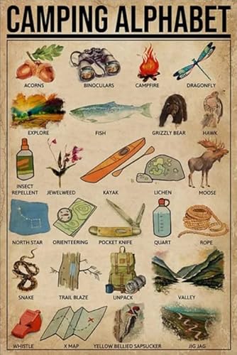 Lustiges Puzzle 500 Teile für Erwachsene Camping Alphabet Holz Pädagogische Puzzle Dekorationen Geschenk 52,1 x 38,1 cm Lustiges Puzzle 500 Teile für Erwachsene Camping Alphabet Holz Pädagogische Puzzle Dekorationen Geschenk 52,1 x 38,1 cm von Yaesttie