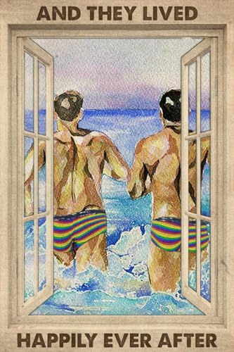 Lustiges Puzzle 500 Teile für Erwachsene Gay Couple at The Beach and They Lived Happily Ever After Poster Holz Pädagogische Puzzle Dekorationen Geschenk 52,1 x 38,1 cm Lustiges Puzzle 500 Teile für Erwachsene Gay Couple at The Beach and They Lived Happily Ever After Poster Holz Pädagogische Puzzle Dekorationen Geschenk 52,1 x 38,1 cm von Yaesttie