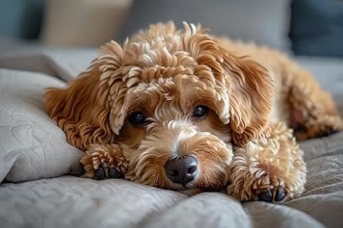 Lustiges Puzzle 500 Teile für Erwachsene Schlafzimmer Schlaf Welpe Schnoodle Haus Garten Familie Wanddekoration Bild Holzpuzzles 52,1 x 38,1 cm Lustiges Puzzle 500 Teile für Erwachsene Schlafzimmer Schlaf Welpe Schnoodle Haus Garten Familie Wanddekoration Bild Holzpuzzles 52,1 x 38,1 cm von Yaesttie