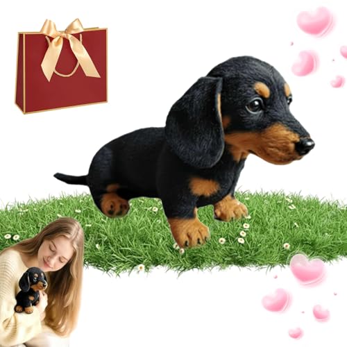 Yagerod Dachy 2.0 Plush Dog, The Dachy 2.0, Emotional Healing On Demand Plush, Ealistic Robot Dog with Interactive Motion (A1) von Yagerod
