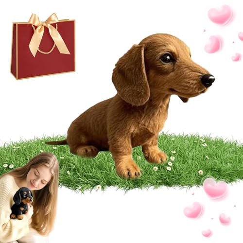 Yagerod Dachy 2.0 Plush Dog, The Dachy 2.0, Emotional Healing On Demand Plush, Ealistic Robot Dog with Interactive Motion (B) von Yagerod