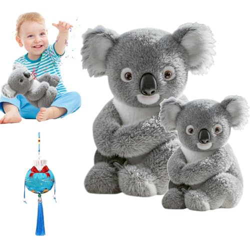 Yagerod Koaly – Emotionale Heilung auf Abruf, Koaly Ai Plüschtier für emotionale Unterstützung, weicher Plüschgriff, beruhigendes interaktives Spielzeug, emotionale Unterstützung (25cm+50cm) von Yagerod
