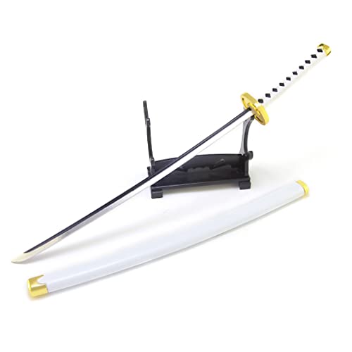 1/5 Skala Metall Roronoa Zoro Wado Ichimonji Schwert Katana Schlüsselanhänger Action Figur Modell, Hand Gehalten Spielzeug Sammlung Geschenk Supplies Schreibtisch Dekoration von Yagumo