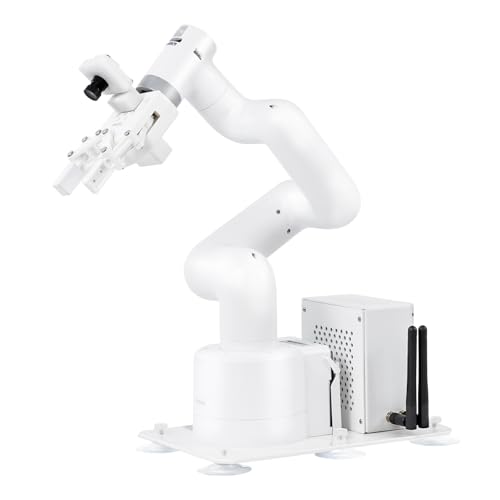 Yahboom 7Axis collaborative Robot arm Jetson Orin Nx SUPER 16GB UR-Like AI Visual Recognition, Movet, APP Control, Support ROS Education Development with Adaptive Gripper Yahboom 7Axis collaborative Robot arm Jetson Orin Nx SUPER 16GB UR-Like AI Visual Recognition, Movet, APP Control, Support ROS Education Development with Adaptive Gripper von Yahboom