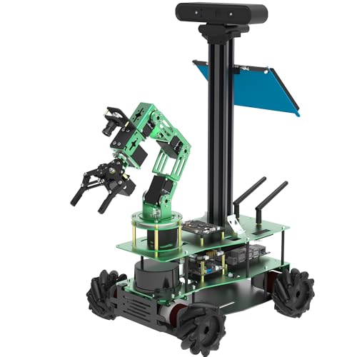 Yahboom Jetson Nano B01 NVIDI-A Rosmaster X3 Plus Mapping Navigation, Multi-Point Navigation, Path Planning, Obstacle Avoidance and Follow (Ver-Nano X3 Plus with Nano SUB) von Yahboom
