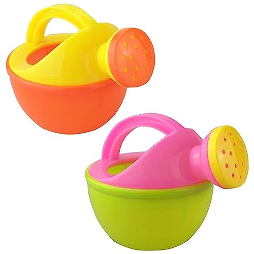 Kids Gatering Dosen, 2pcs Plastikspielzeugwässerung, Lustige Badewässerung Spielzeug, pädagogische Kinderwässler, für Kinder und Kleinkinder (zufällige Farbe) von Yahunosu