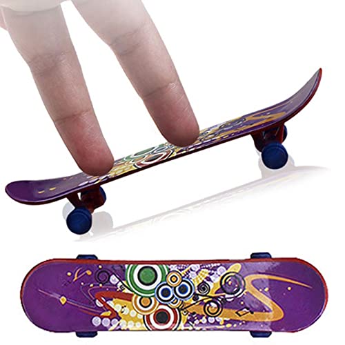 Yajimsa Fingerboard Fingerboards 1/5/10/20/50 Stück Finger-Skateboard Mini-Skateboard Deck Truck – für Partygeschenke, Taschenfüller, Geschenk, mehrere Muster, zufällige Farbe von Yajimsa
