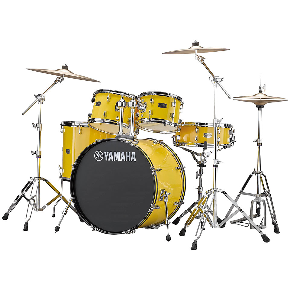 Yamaha Rydeen 22" Mellow Yellow Bundle Schlagzeug von Yamaha