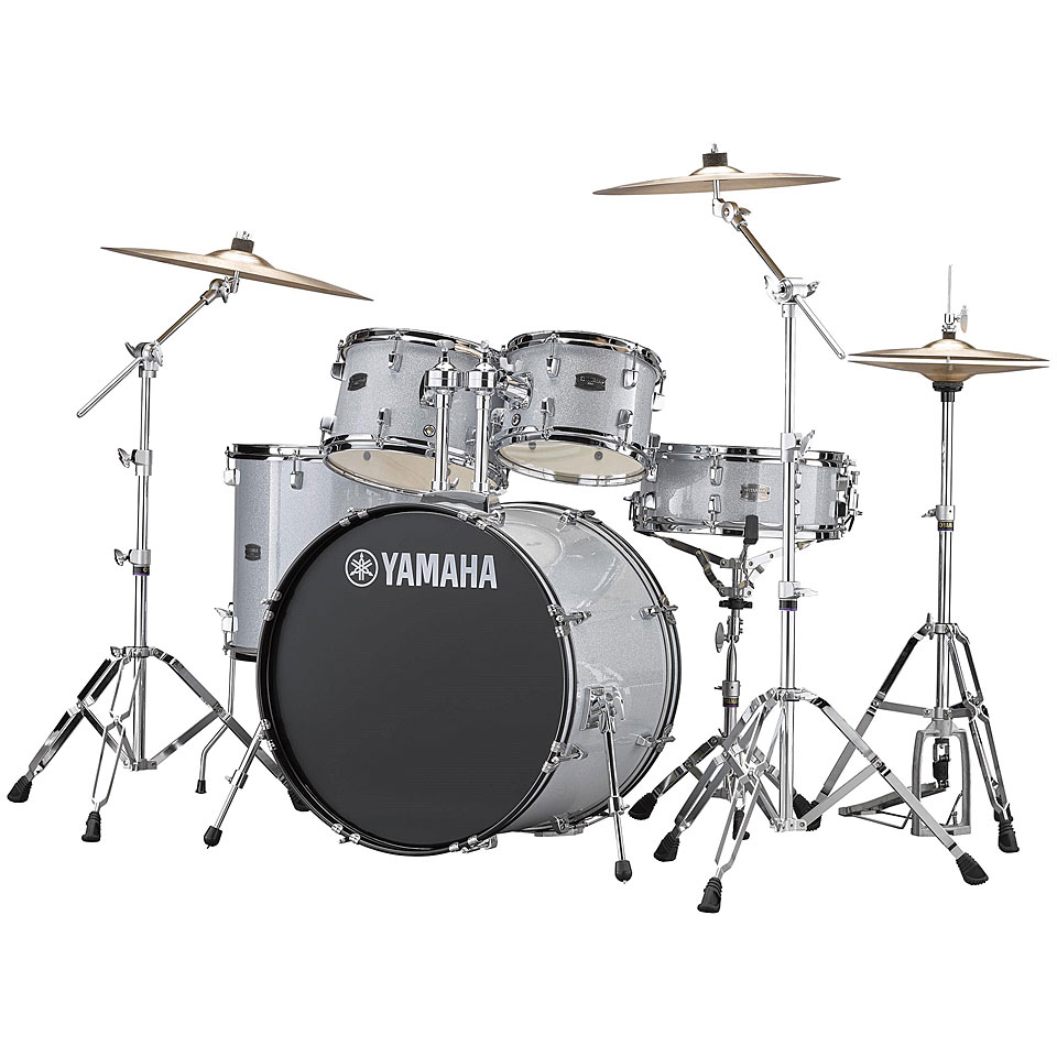 Yamaha Rydeen 22" Silver Glitter Bundle Schlagzeug von Yamaha