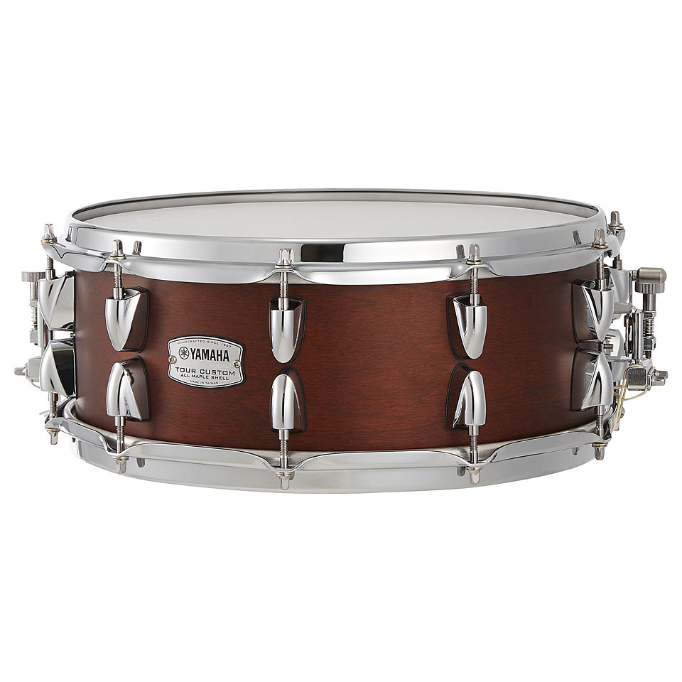 Yamaha Tour Custom 14" x 5,5" Chocolate Satin Snare Drum Yamaha Tour Custom 14" x 5,5" Chocolate Satin Snare Drum von Yamaha