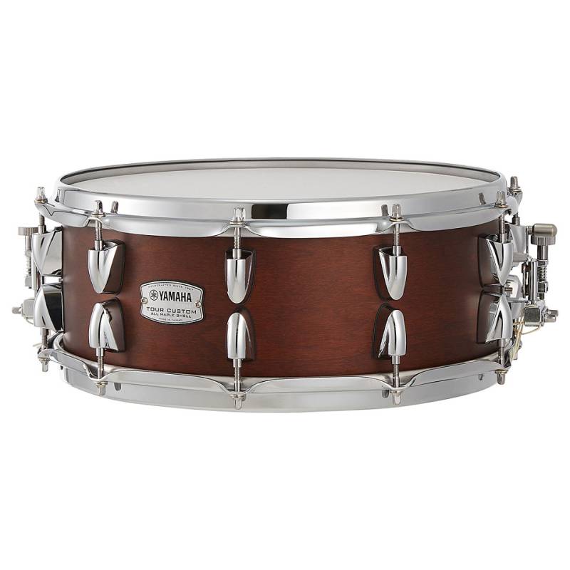Yamaha Tour Custom 14" x 5,5" Chocolate Satin Snare Drum von Yamaha