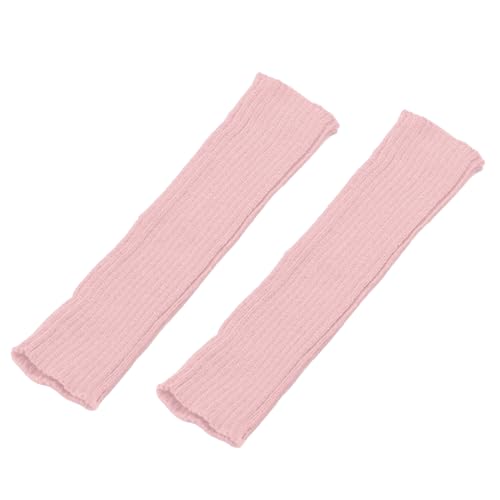 Beinwärmer für Damen, Unifarben, Einheitsgröße, Strumpfhosen Damen Winter, Stulpen, Socken, Overknees, Thermostrumpfhose Damen , Karneval, Mottoparty (Hellrosa) von Yamaler