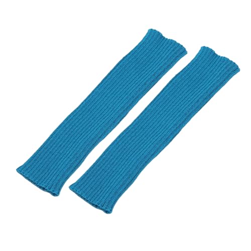 Beinwärmer für Damen, Unifarben, Einheitsgröße, Strumpfhosen Damen Winter, Stulpen, Socken, Overknees, Thermostrumpfhose Damen , Karneval, Mottoparty (Seeblau) von Yamaler