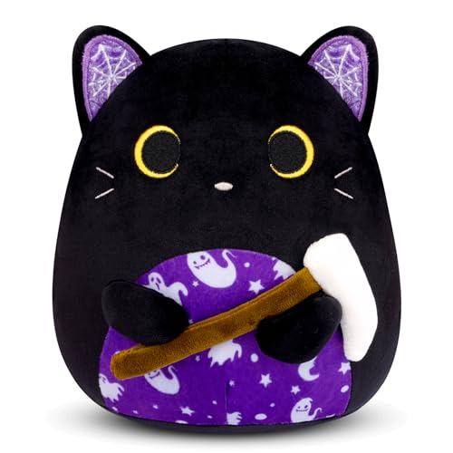 Yamepuia Halloween Kuscheltier - Schwarze Katze Kuscheltier,20cm Kawaii Katzen Halloween Plüschtier,Niedliche Schwarze Katzen Kuscheltiers Kinder Jungen Mädchen Yamepuia Halloween Kuscheltier - Schwarze Katze Kuscheltier,20cm Kawaii Katzen Halloween Plüschtier,Niedliche Schwarze Katzen Kuscheltiers Kinder Jungen Mädchen von Yamepuia