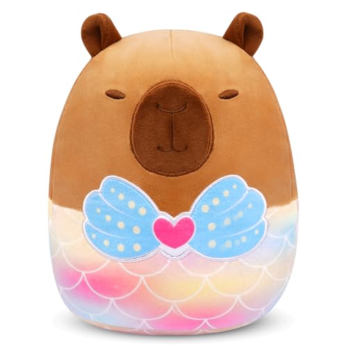Yamepuia Capybara PlüSchtier,Niedliche Meerjungfrau Capybara Kuscheltier,20 cm Kuscheltier Capybara Stofftier Tier Spielzeug Geschenke für Kinder Jungen Mädchen Yamepuia Capybara PlüSchtier,Niedliche Meerjungfrau Capybara Kuscheltier,20 cm Kuscheltier Capybara Stofftier Tier Spielzeug Geschenke für Kinder Jungen Mädchen von Yamepuia