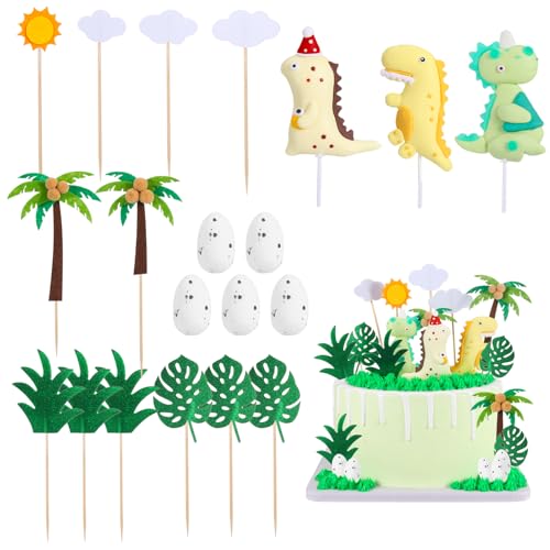Yamitora 20 Stück Dino Tortendeko,Kuchendeko Dinosaurier,3D Tortendeko Dino,Dinosaurier Kuchen Topper für Kinder Junge,Dinosaurier Geburtstag Kuchen Dinosaurier Kuchenaufsatz Tortendeko Cake Topper Yamitora 20 Stück Dino Tortendeko,Kuchendeko Dinosaurier,3D Tortendeko Dino,Dinosaurier Kuchen Topper für Kinder Junge,Dinosaurier Geburtstag Kuchen Dinosaurier Kuchenaufsatz Tortendeko Cake Topper von Yamitora