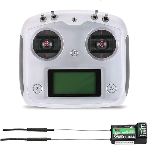 Yangers 2,4 GHz Funksender Empfänger Fernbedienung, Flysky FS I6S AFHDS 2A 10 Kanal Sender + FS IA6B Empfänger Funksystem für RC Rennwagen Boot Hubschrauber Spielzeug Yangers 2,4 GHz Funksender Empfänger Fernbedienung, Flysky FS I6S AFHDS 2A 10 Kanal Sender + FS IA6B Empfänger Funksystem für RC Rennwagen Boot Hubschrauber Spielzeug von Yangers