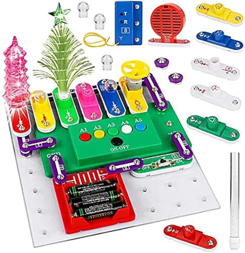 Yangers Elektronisches Leiterplatten-Set für Kinder, Schnappverschluss, elektrische Erkundung, pädagogische Wissenschaft, Analyse und Design-Set für Kinder Yangers Elektronisches Leiterplatten-Set für Kinder, Schnappverschluss, elektrische Erkundung, pädagogische Wissenschaft, Analyse und Design-Set für Kinder von Yangers