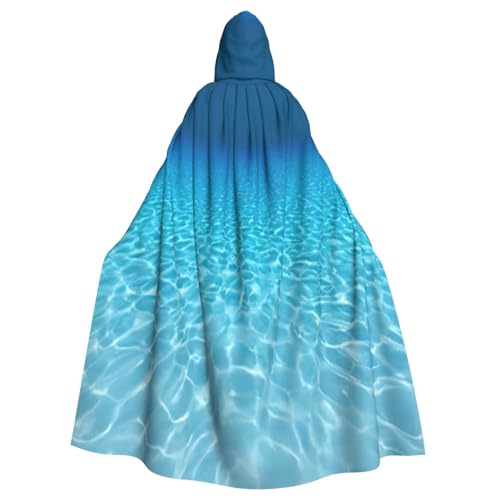 Yanglong Uni Bademantel, Umhang mit ruhiger Unterwasserlandschaft, Umhang mit Kapuze, für Halloween, Tod, Vampir, Cosplay-Kostüme Yanglong Uni Bademantel, Umhang mit ruhiger Unterwasserlandschaft, Umhang mit Kapuze, für Halloween, Tod, Vampir, Cosplay-Kostüme von Yanglong