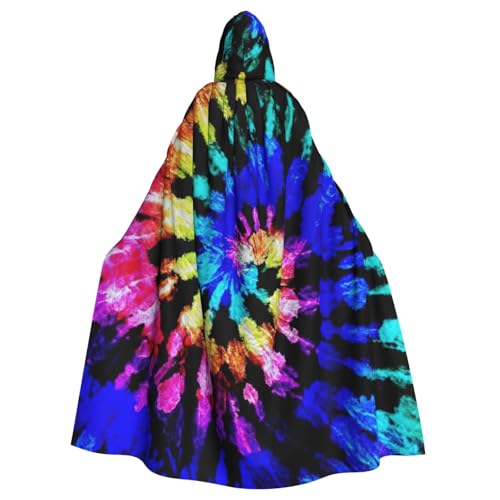 Yanglong Uni-Bademantel mit Batikdruck, Kapuzenumhang für Erwachsene, für Halloween, Tod, Vampir, Cosplay-Kostüme Yanglong Uni-Bademantel mit Batikdruck, Kapuzenumhang für Erwachsene, für Halloween, Tod, Vampir, Cosplay-Kostüme von Yanglong