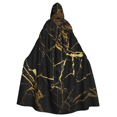 Yanglong Uni-Bademantel mit schwarzem Marmor-Druck, für Erwachsene, Kapuzenumhang für Halloween, Tod, Vampir, Cosplay-Kostüme Yanglong Uni-Bademantel mit schwarzem Marmor-Druck, für Erwachsene, Kapuzenumhang für Halloween, Tod, Vampir, Cosplay-Kostüme von Yanglong