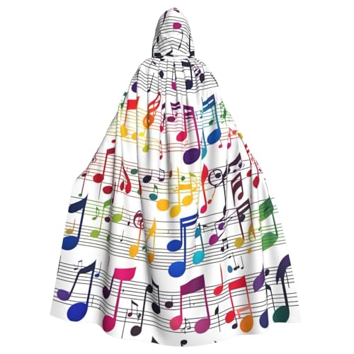 Yanglong Uni Bunte Musik Notizen Drucken Roben Umhänge Erwachsene Kapuze Mantel Für Halloween Tod Vampir Cosplay Kostüme Yanglong Uni Bunte Musik Notizen Drucken Roben Umhänge Erwachsene Kapuze Mantel Für Halloween Tod Vampir Cosplay Kostüme von Yanglong