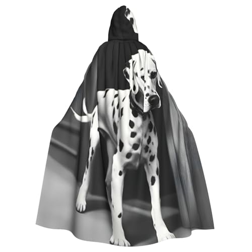 Yanglong Uni Dalmatiner 1 Print Robe Capes Erwachsene Kapuzenumhang für Halloween Tod Vampir Cosplay Kostüme Yanglong Uni Dalmatiner 1 Print Robe Capes Erwachsene Kapuzenumhang für Halloween Tod Vampir Cosplay Kostüme von Yanglong