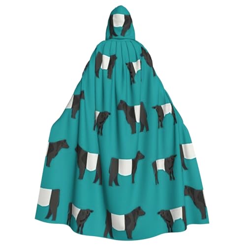 Yanglong Uni Galloway Cow Print Robe Capes Capes Adult Hooded Cloak for Halloween Death Vampire Cosplay Costumes Yanglong Uni Galloway Cow Print Robe Capes Capes Adult Hooded Cloak for Halloween Death Vampire Cosplay Costumes von Yanglong