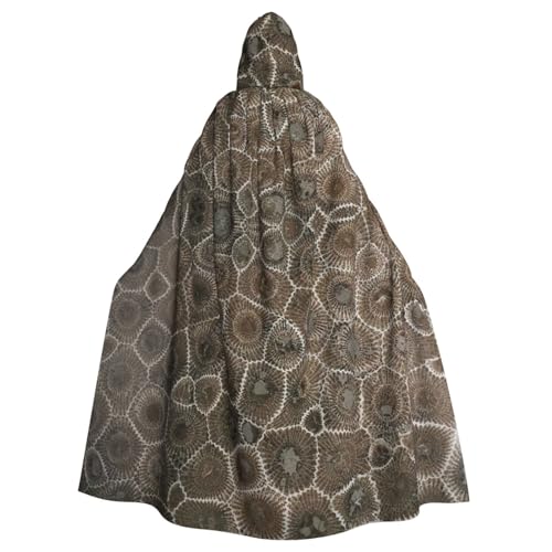Yanglong Uni Petoskey Umhang mit Kapuze für Erwachsene, mit Steindruck, für Halloween, Tod, Vampir, Cosplay-Kostüme Yanglong Uni Petoskey Umhang mit Kapuze für Erwachsene, mit Steindruck, für Halloween, Tod, Vampir, Cosplay-Kostüme von Yanglong
