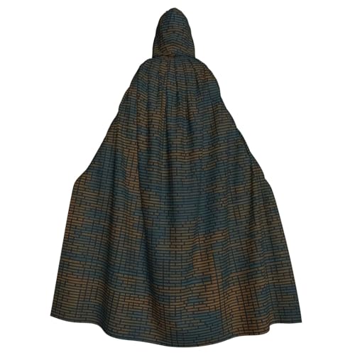 Yanglong Uni Programmiercode 1 Print Robe Capes Erwachsene Kapuzenumhang für Halloween Tod Vampir Cosplay Kostüme Yanglong Uni Programmiercode 1 Print Robe Capes Erwachsene Kapuzenumhang für Halloween Tod Vampir Cosplay Kostüme von Yanglong