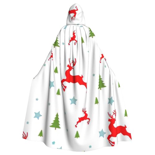 Yanglong Uni Weihnachtsumhang mit Kapuze, Umhang mit Kapuze, für Halloween, Tod, Vampir, Cosplay-Kostüme Yanglong Uni Weihnachtsumhang mit Kapuze, Umhang mit Kapuze, für Halloween, Tod, Vampir, Cosplay-Kostüme von Yanglong