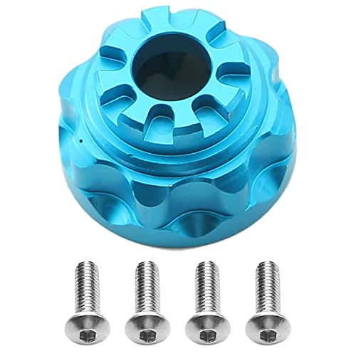 Yangyou 1 StüCk Metall-Universal-DifferentialträGer Vorne/Hinten für RC-Car 1/10 TRX4-4 -6, Blau von Yangyou