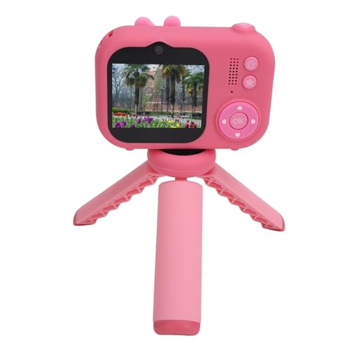48MP Dual-Objektiv-Kinderkamera, 2,4-Zoll-LCD-Bildschirm -Digitalkamera mit Mehreren Aufnahmemodi, Leicht und Tragbar, Farbenfrohes Design, für (Typ 1) von Yanmis
